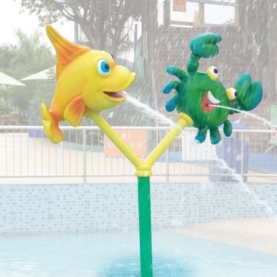 戏水小品