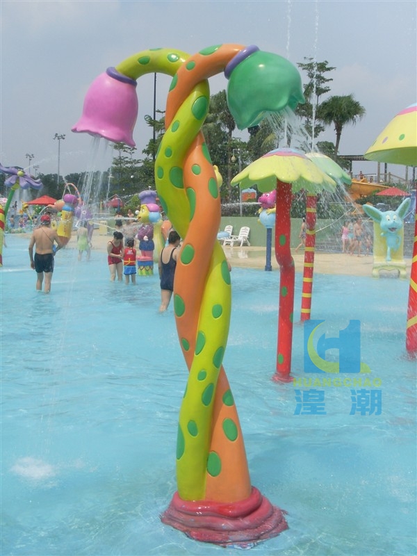 双花喷水